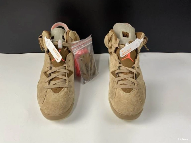 Rep MAX DH0690-200 British Scott Travis Air Retro 6 Khaki Jordan 0704